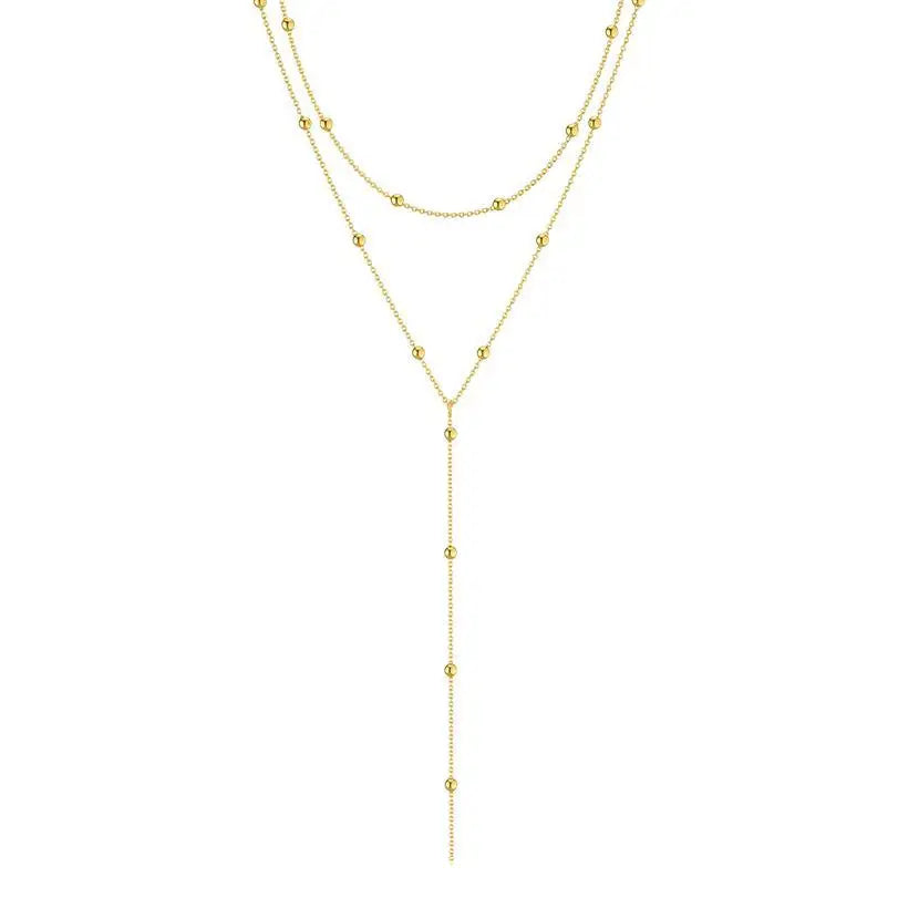 Collier Y Multi-Couches — Acier 316L