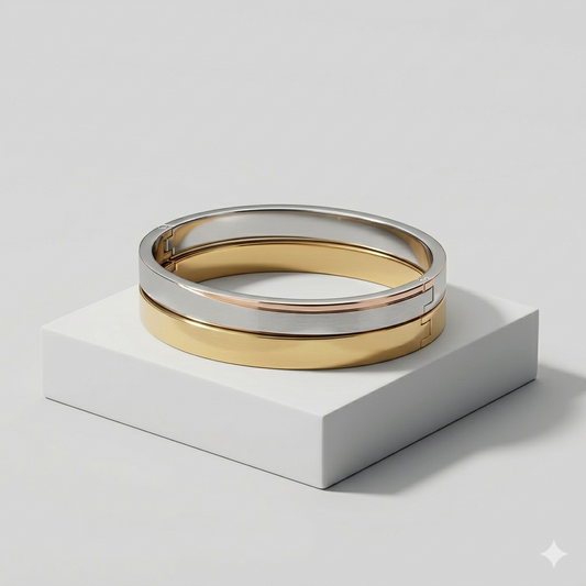 Bracelet Boucle Ouverte Élargi