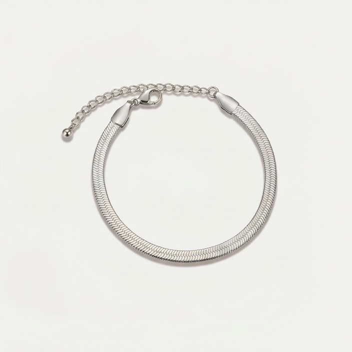 Bracelet Chaîne Serpent Élégant — Acier 316L