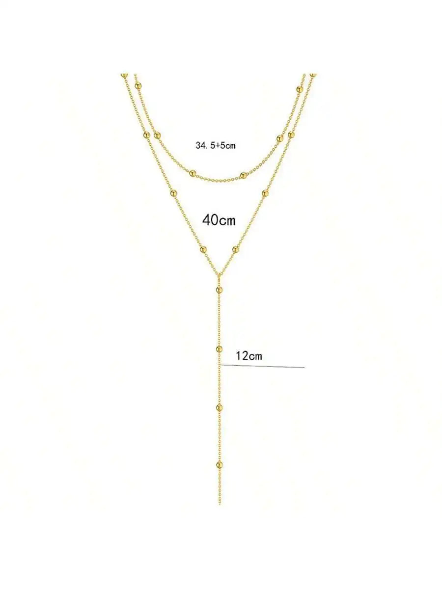 Collier Y Multi-Couches — Acier 316L